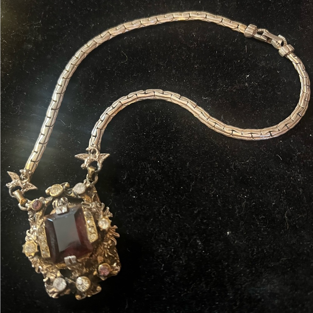 Vintage Chunky Rhinestone Choker